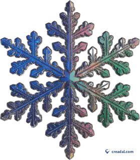 Large Snowflake Crystal