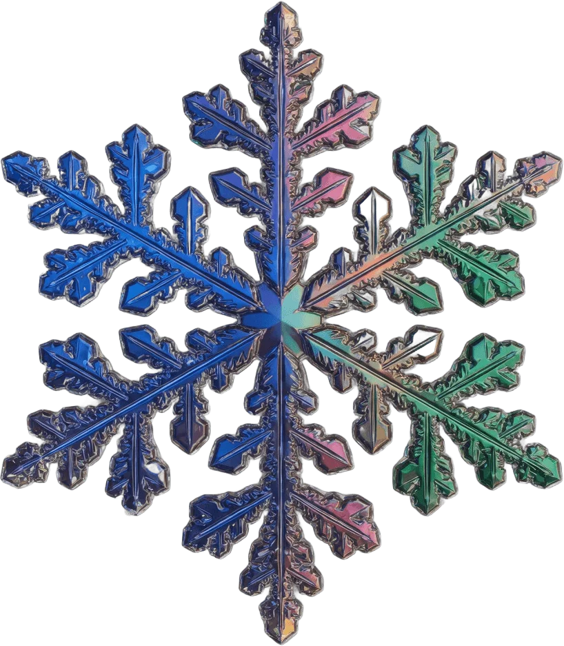 Large Snowflake Crystal