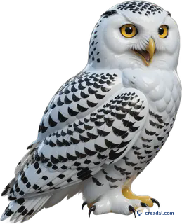 Snowy Owl Cutout