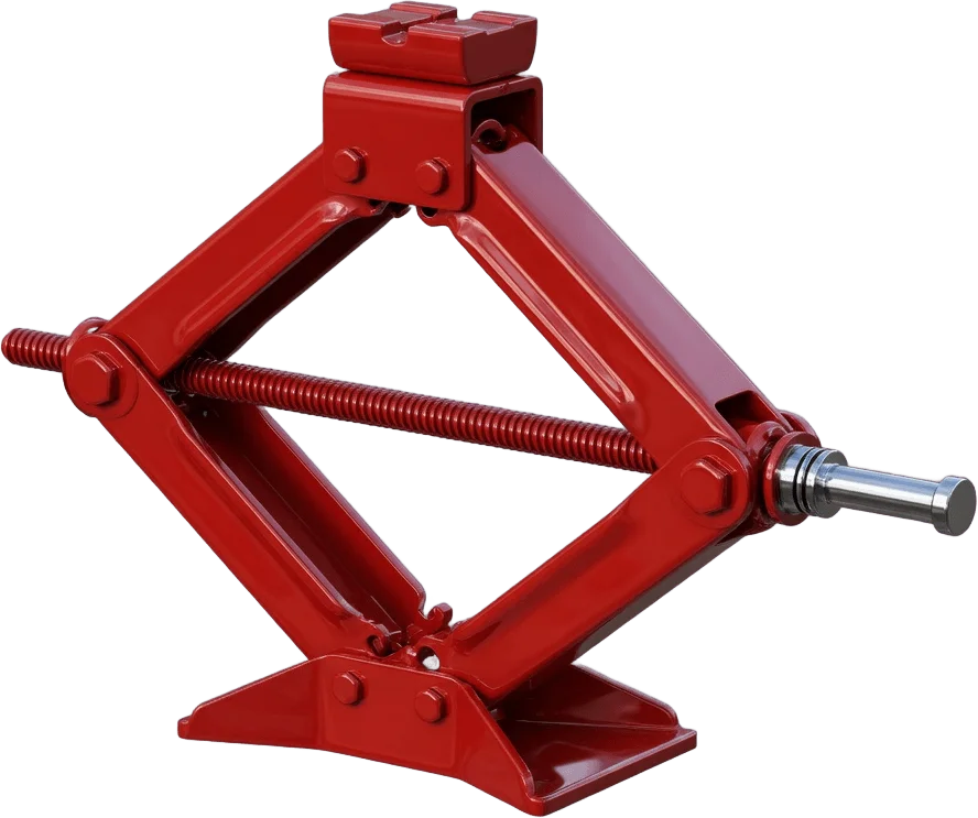 Cric losange rouge