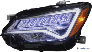 Farol LED brilhante
