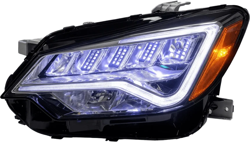 Glowing LED Headlight