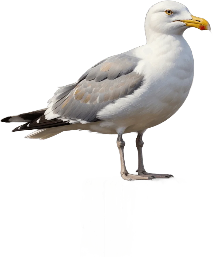 Seagull on a Post
