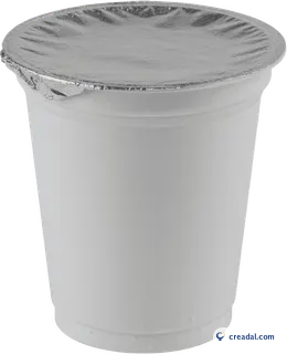 Blank ayran cup