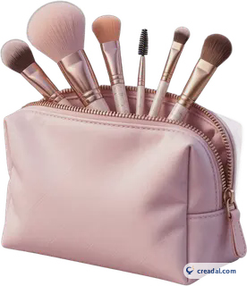 Trousse cosmétique rose