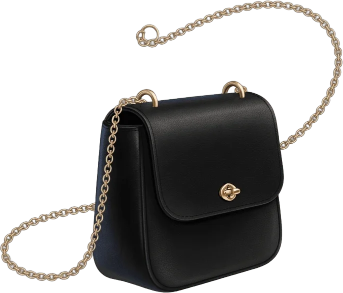 Bolsa transversal preta