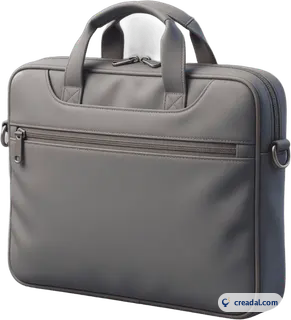 Sac ordinateur gris fin