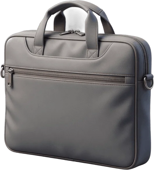 Bolsa cinza para notebook