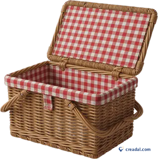 Panier pique-nique osier