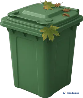 Caixa de compostagem verde