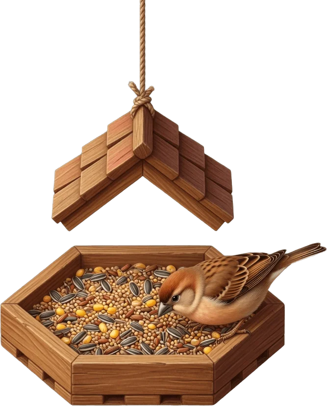 Comedouro de pássaros