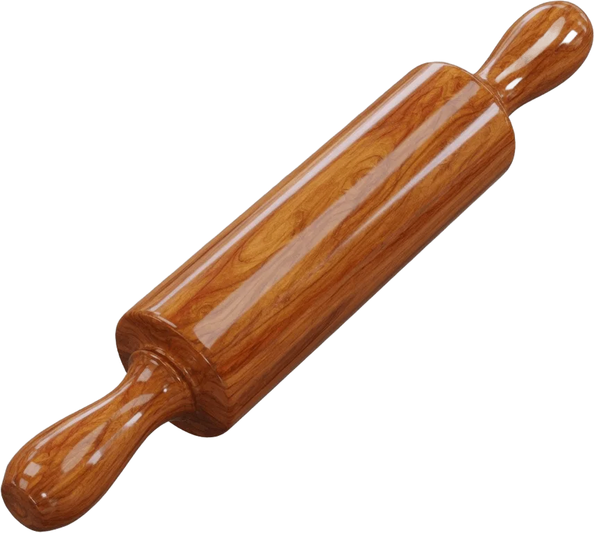 Wooden rolling pin