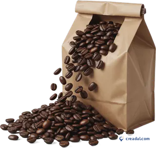 Saco kraft de café