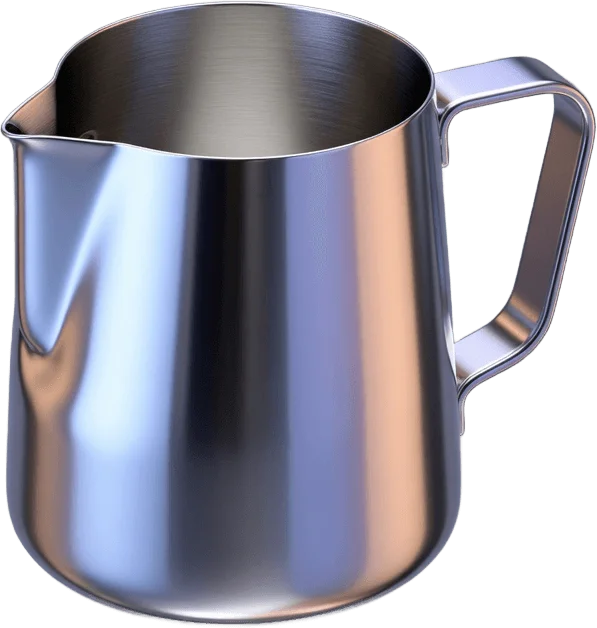 Pichet à lait acier