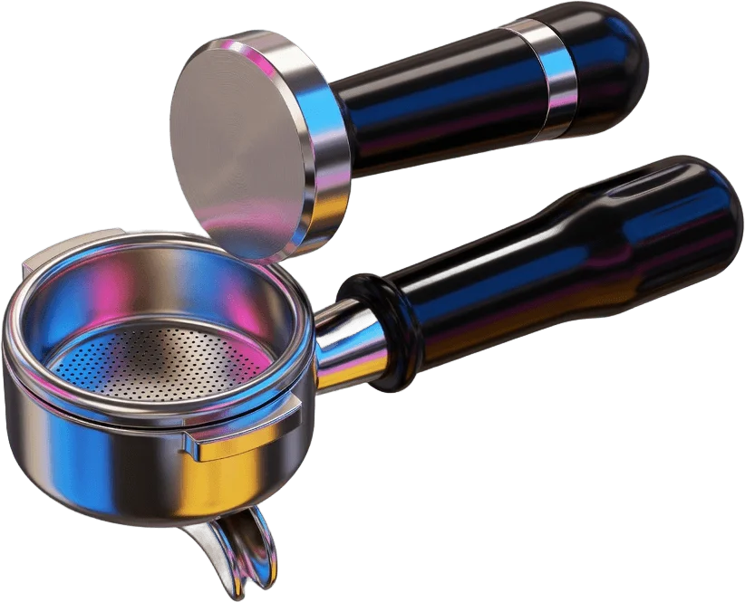 Portafilter and tamper