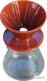 Dripper de cerâmica