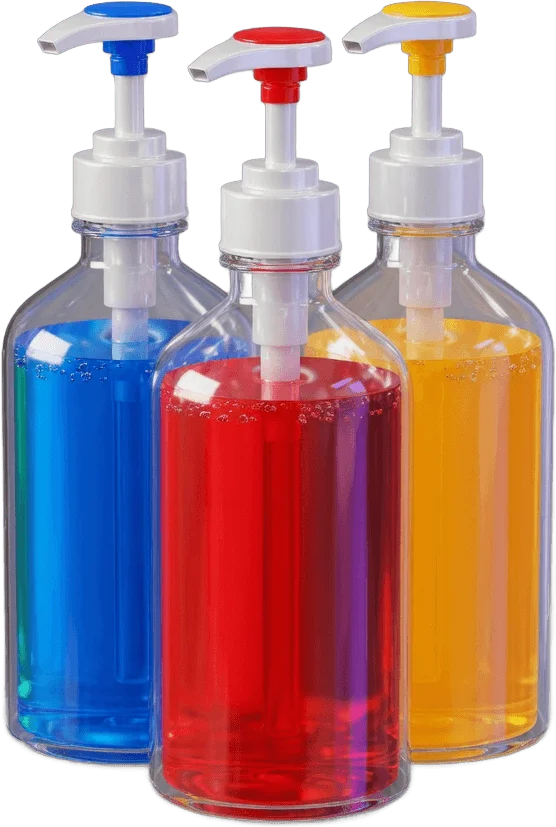 Bouteilles de sirop