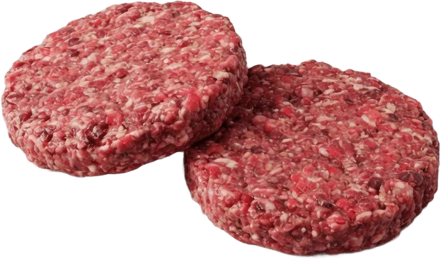 Raw Burger Patties