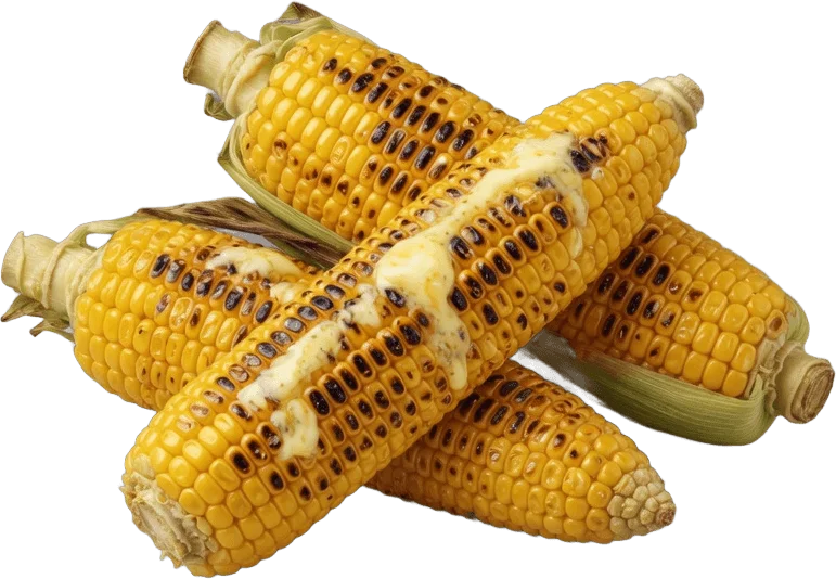 Grilled Corn with Butter