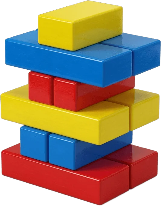 Cubes en bois
