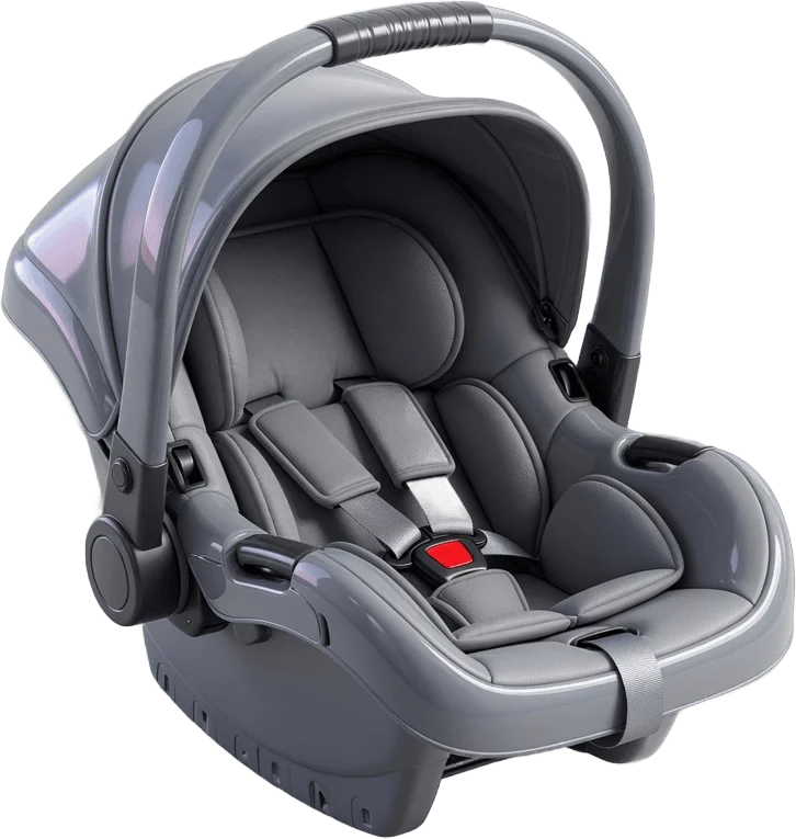 Siège auto bébé gris