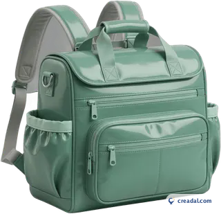 Mintgrüne Wickeltasche