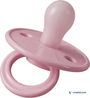 Pastellrosa Schnuller
