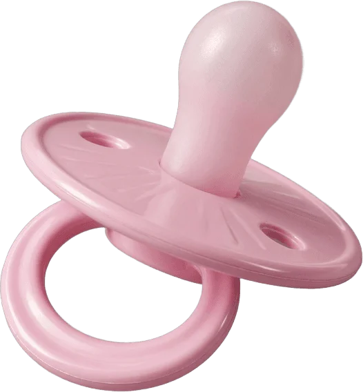 Tétine Rose Pastel