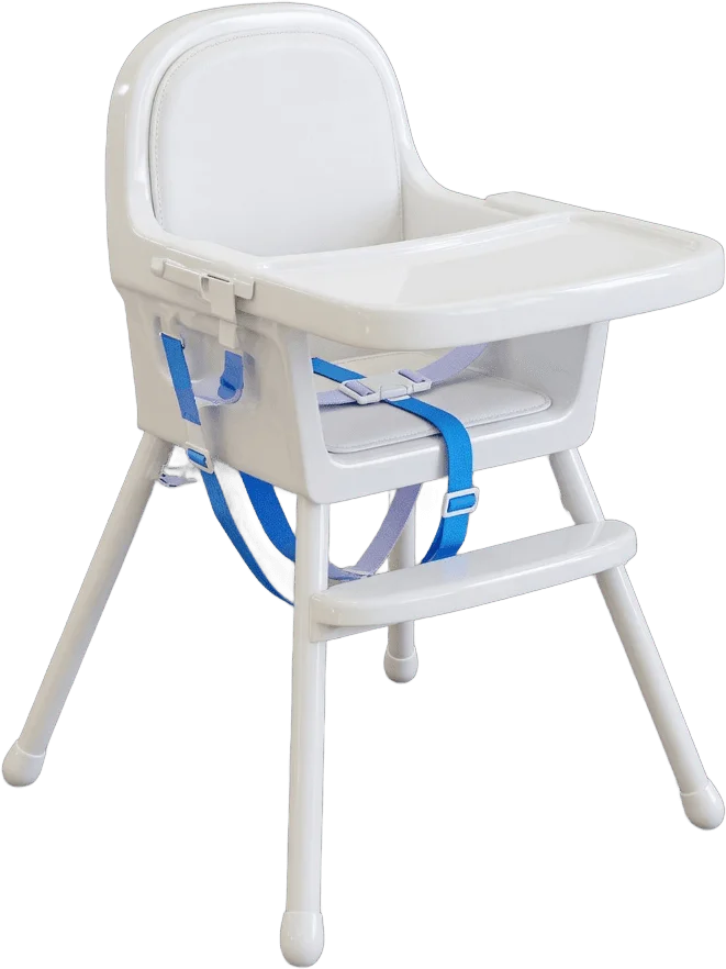 Chaise Haute Blanche Bébé