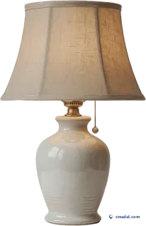Small ceramic lamp