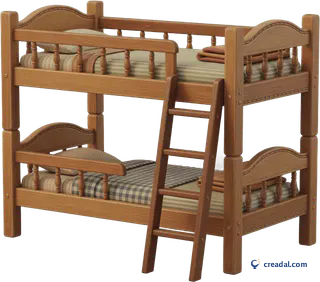 Wooden Bunk Bed