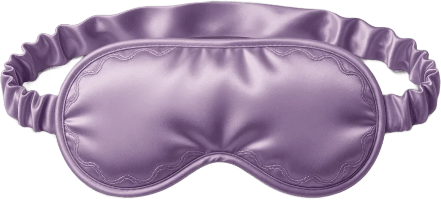 Máscara de sono lavanda