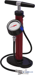 Floor Pump with Gauge