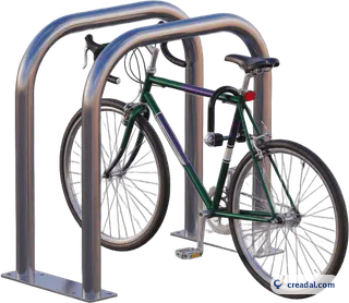 Locked Bike Rack