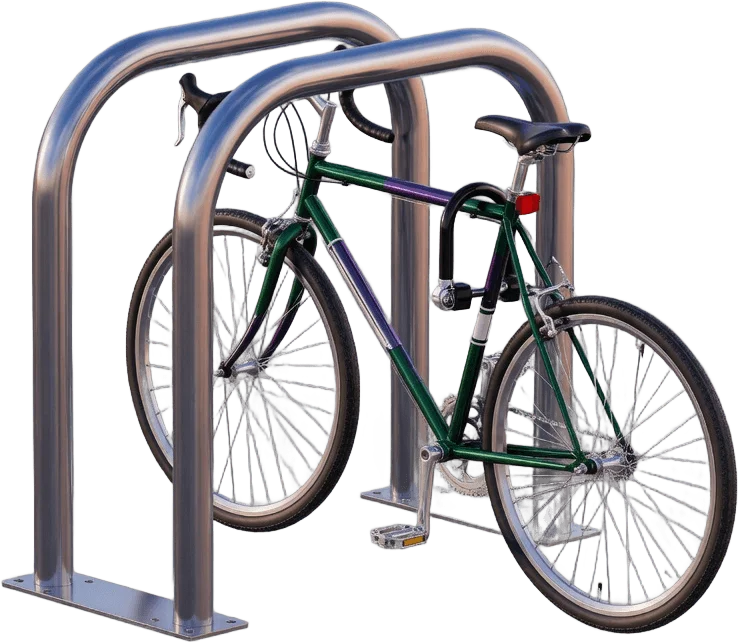 Rack Vélo Verrouillé