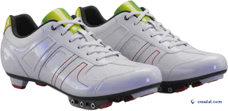 White road cycling shoes