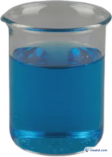Blue Liquid Beaker