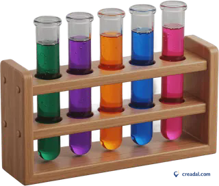 Wooden Test Tube Rack