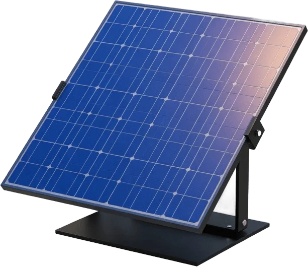 Blue Solar Panel