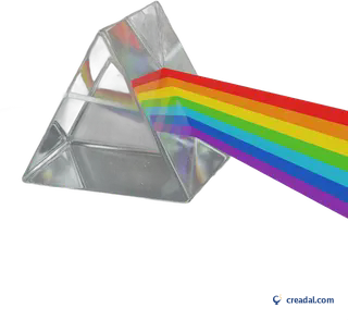 Glass Prism Rainbow
