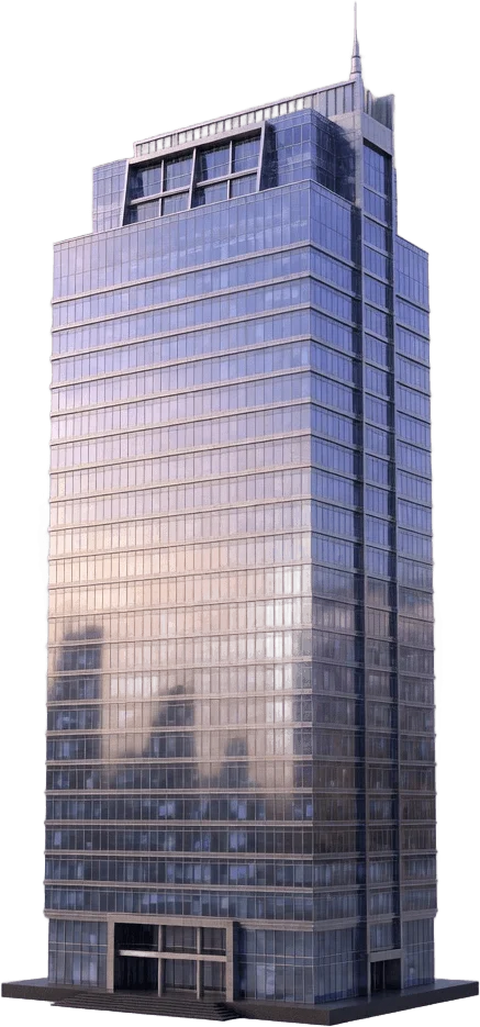 Glass Skyscraper Tower