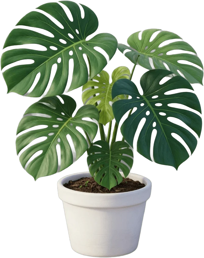 Lush Monstera Plant