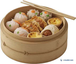 Cestas de Dim Sum