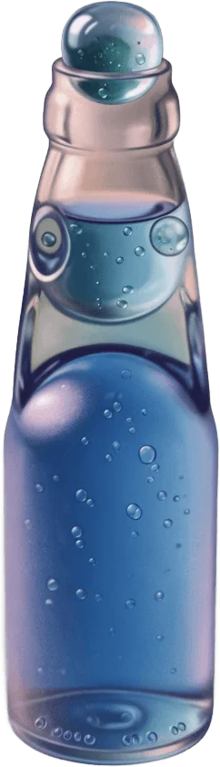 Garrafa de ramune
