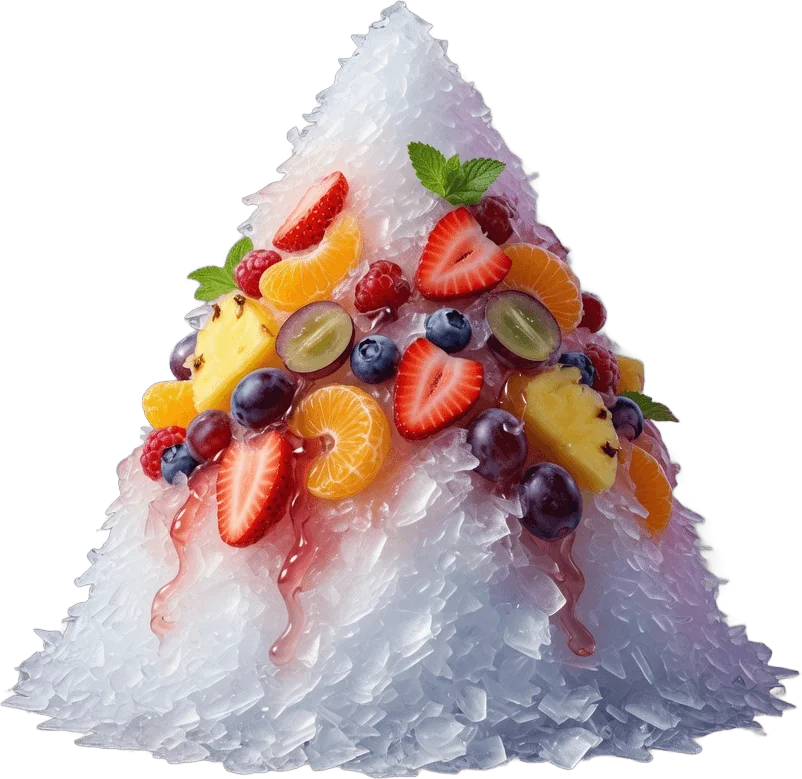 Fruit shaved ice