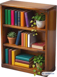 Small Wooden Bookshelf