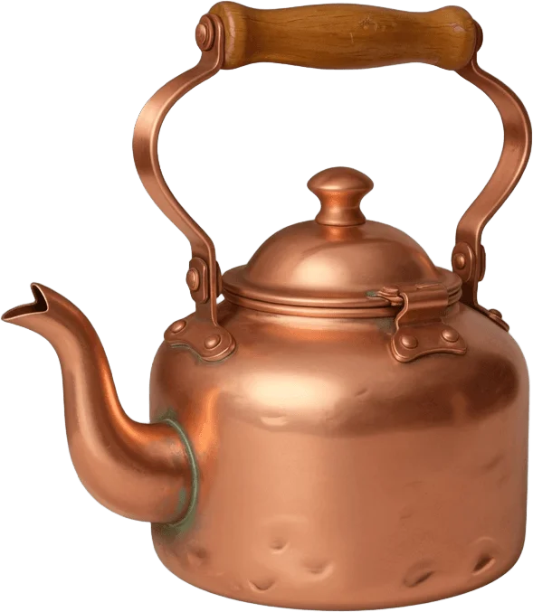 Copper brew kettle