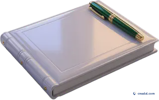 Blank guest book