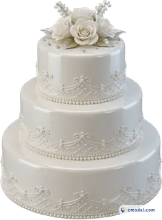 Three-Tier Wedding Cake