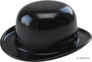 Black Bowler Hat